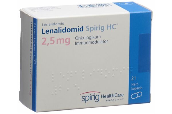 Lenalidomid Spirig HC Kaps 2.5 mg 21 Stk