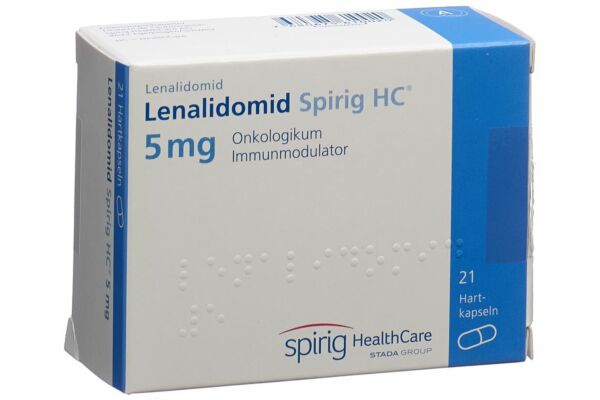 Lénalidomide Spirig HC Spirig HC caps 5 mg 21 pce