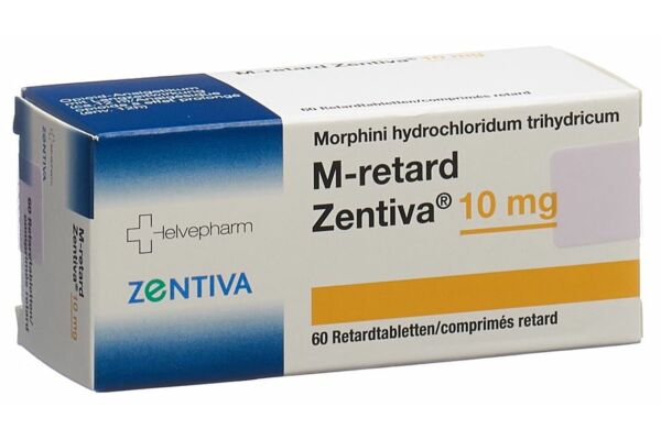 M-retard Zentiva cpr ret 10 mg 60 pce