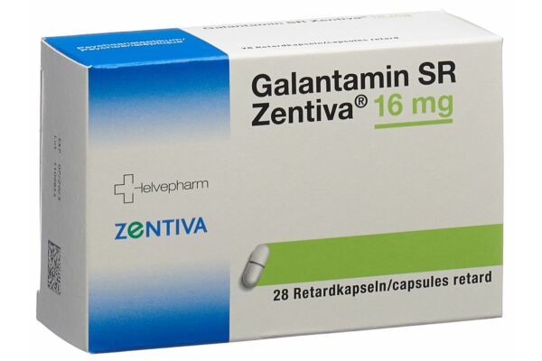 Galantamin SR Zentiva Ret Kaps 16 mg 28 Stk