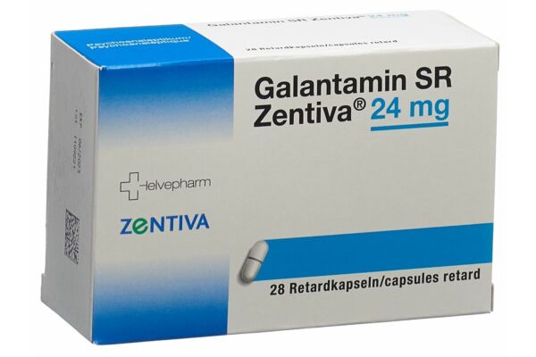 Galantamin SR Zentiva caps ret 24 mg 28 pce