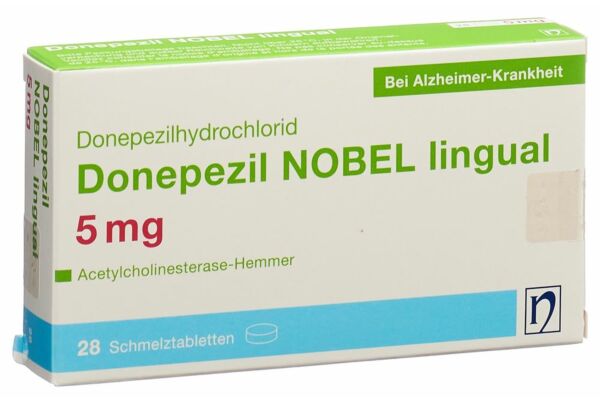 Donepezil NOBEL lingual cpr orodisp 5 mg 28 pce