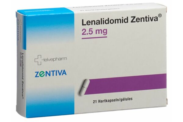 Lenalidomid Zentiva Kaps 2.5 mg 21 Stk