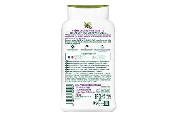 Le Petit Olivier Duschcreme Violette Brombeere Fl 250 ml