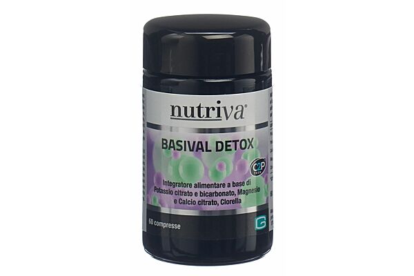 nutriva Basival Detox cpr 1000 mg fl 60 pce