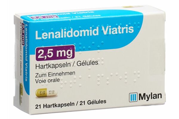 Lenalidomid Viatris Kaps 2.5 mg 21 Stk
