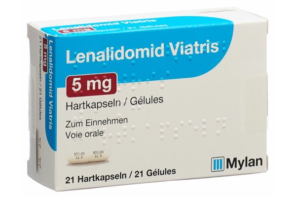 Lenalidomid Viatris Kaps 5 mg 21 Stk