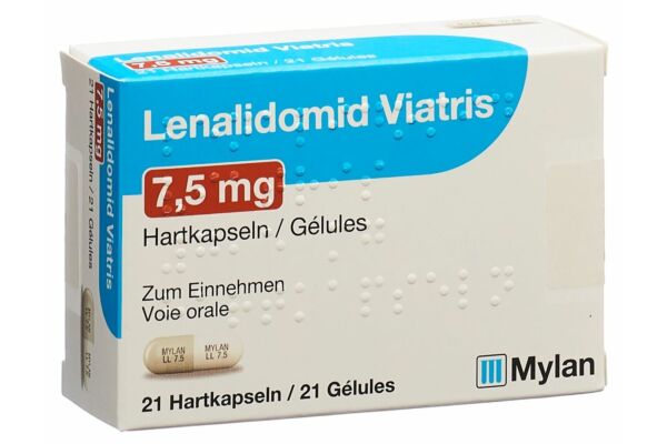 Lenalidomid Viatris Kaps 7.5 mg 21 Stk