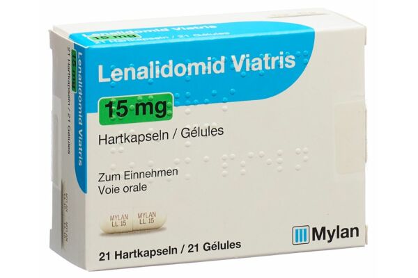 Lenalidomid Viatris Kaps 15 mg 21 Stk