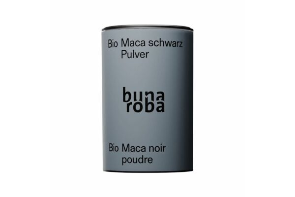 Bunaroba Maca Pulver schwarz Ds 175 g