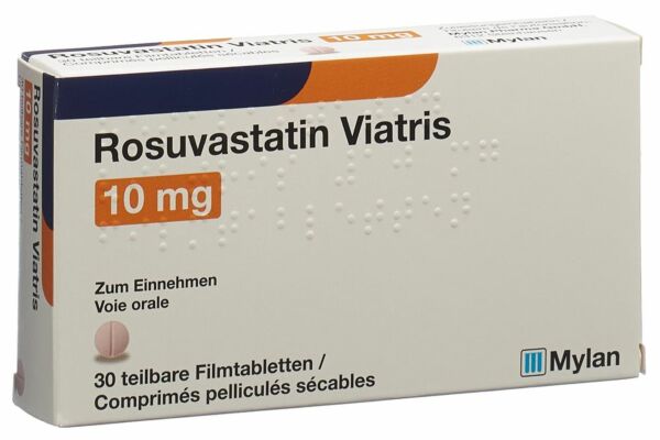 Rosuvastatin Viatris cpr pell 10 mg 30 pce