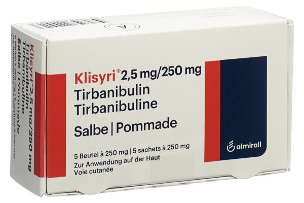 Klisyri Salbe 2.5 mg/250mg Btl 5 Stk