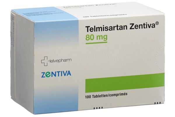 Telmisartan Zentiva cpr 80 mg 100 pce