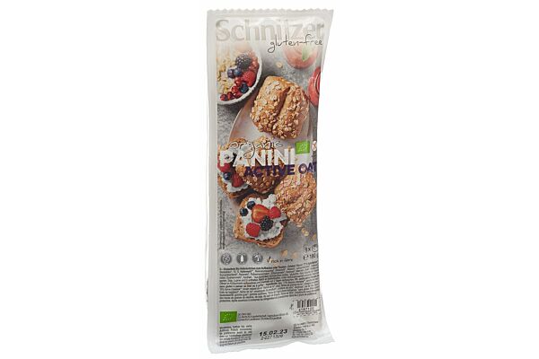 Schnitzer Bio Panini Active Oat Btl 180 g