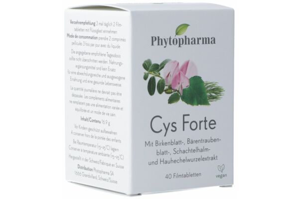 Phytopharma Cys Forte Filmtabl 40 Stk