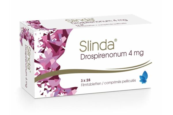 Slinda Filmtabl 4 mg 3 x 28 Stk