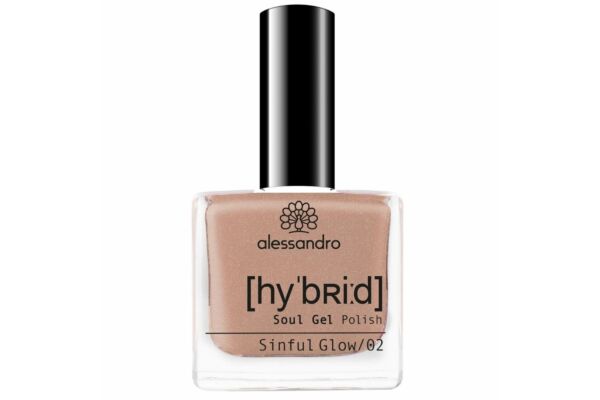 Alessandro International Hybrid Soul Gel Polish Sinful Glow 8 ml