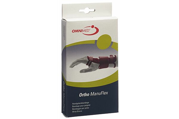 Omnimed ortho manu flex bandage pour poignet S 16cm gauche ecru