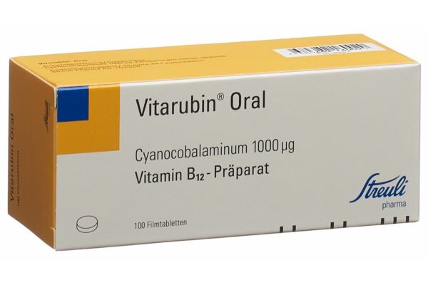 Vitarubin Oral Filmtabl 1000 mcg 100 Stk