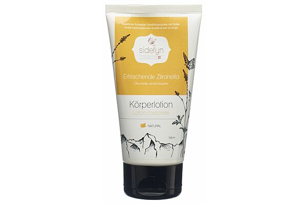 Sidefyn Körperlotion erfrischende Zitronella Tb 150 ml