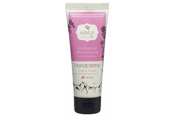 Sidefyn Handcreme beruhigende Blumenwiese Tb 75 ml