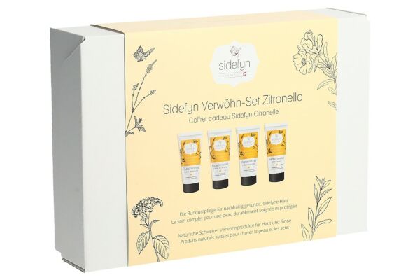 Sidefyn coffret cadeau citronnelle box