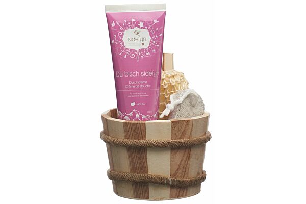 Sidefyn set cadeau baquet crème de douche du bisch sidefyn