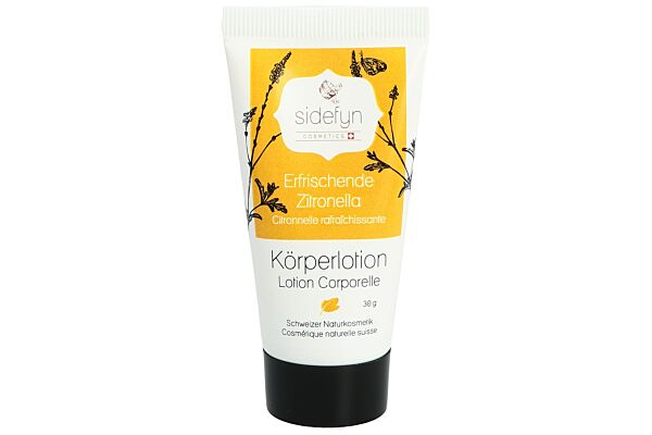 Sidefyn Körperlotion erfrischende Zitronella Tb 30 g