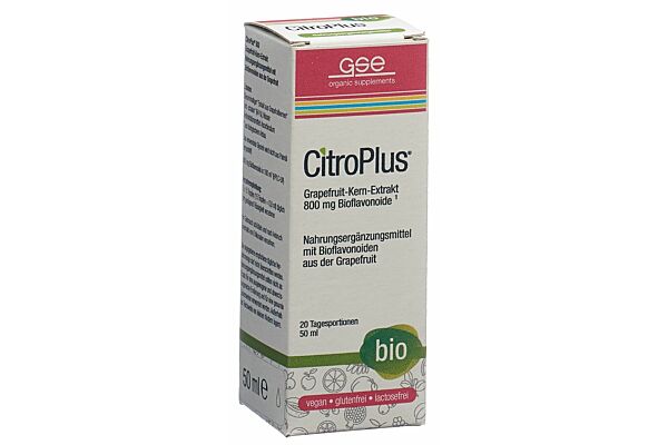 GSE CitroPlus 800 liq bio fl 50 ml