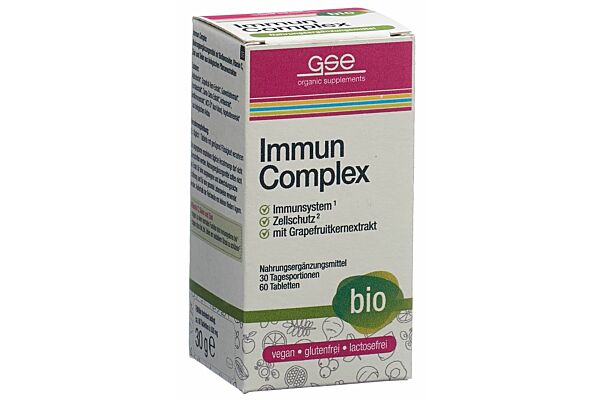 GSE Immune Complexe cpr bio verre 60 pce