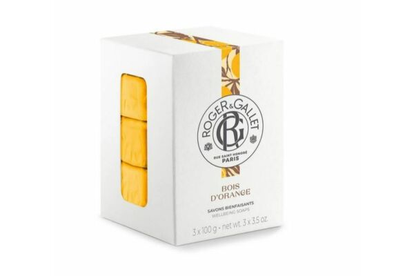 Roger & Gallet Bois d'Orange Boite 3 Savons 3 x 100 g