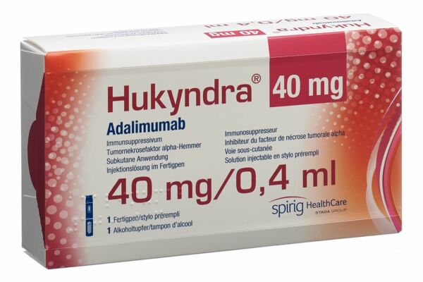 Hukyndra Inj Lös 40 mg/0.4ml Fertigpen 0.4 ml