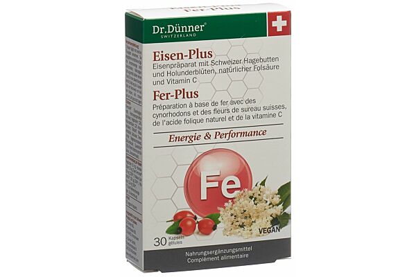 Dünner fer-plus caps 30 pce