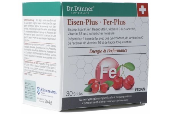 Dünner fer-plus stick 30 pce