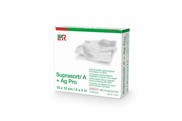 Suprasorb A+Ag Pro 5x5cm 10 Stk