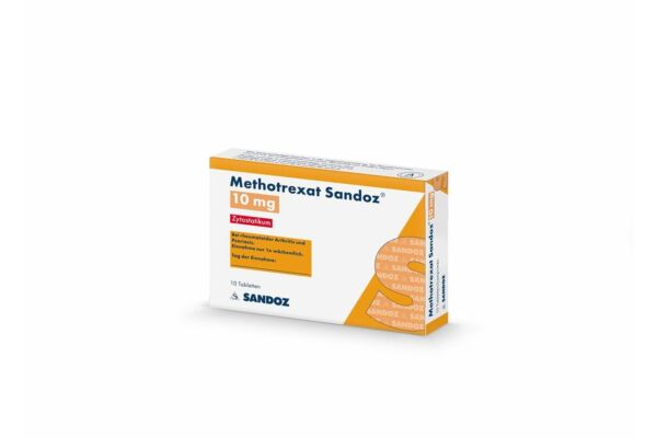 Methotrexat Sandoz Tabl 10 mg 10 Stk