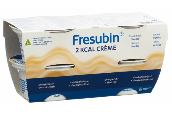 Fresubin 2 kcal Crème vanille 4 x 125 g