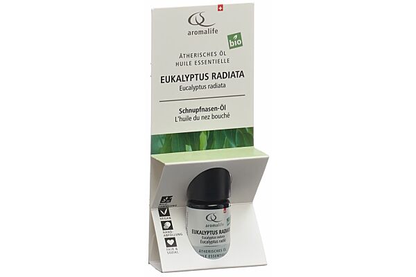 Aromalife TOP eucalyptus radiata sauvage huil ess BIO fl 5 ml