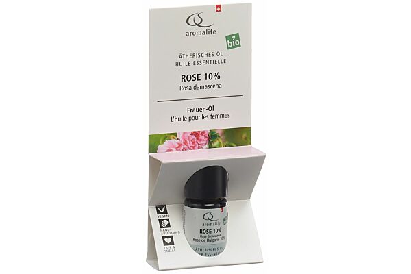 Aromalife TOP Rose 10% Äth/Öl BIO Fl 5 ml