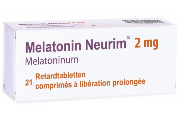 Melatonin Neurim cpr ret 2 mg 21 pce