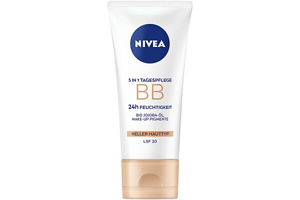 Nivea 5en1 Soin de Jour BB Clair FPS15 tb 50 ml