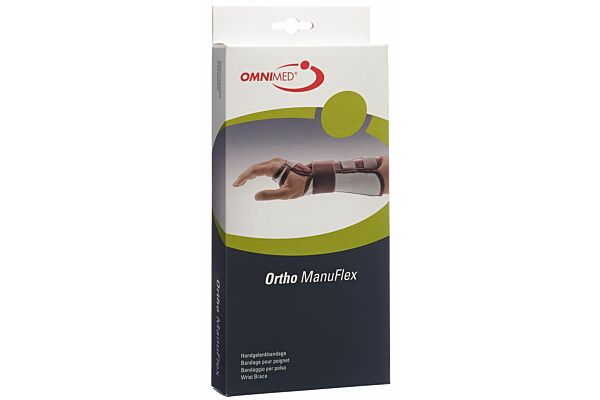 Omnimed ortho manu flex bandege  pour poignet S 16cm droite noir