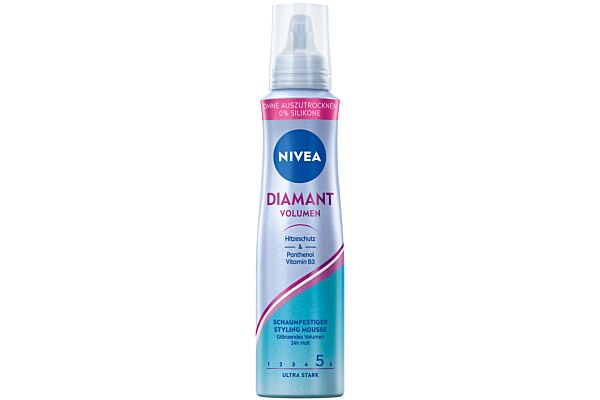 Nivea Hair Styling Schaumfestiger Diamant Volumen 150 ml