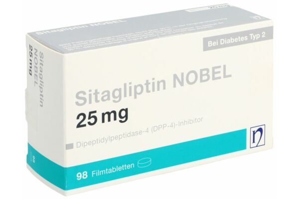 Sitagliptin NOBEL cpr pell 25 mg 98 pce