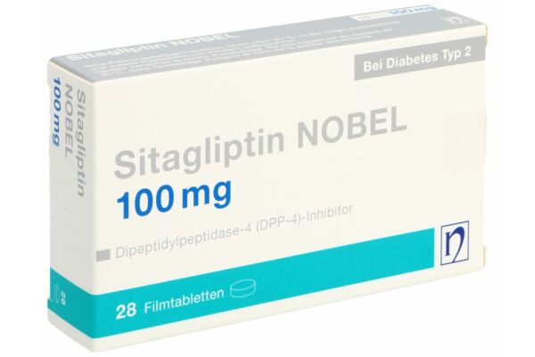 Sitagliptin NOBEL Filmtabl 100 mg 28 Stk