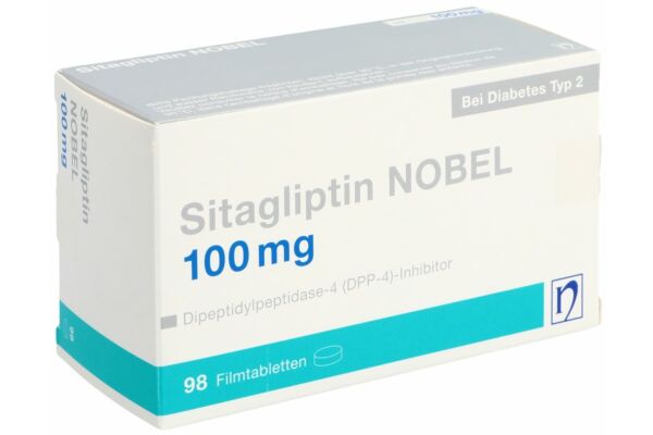 Sitagliptin NOBEL cpr pell 100 mg 98 pce