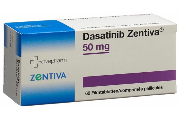 Dasatinib Zentiva cpr pell 50 mg 60 pce