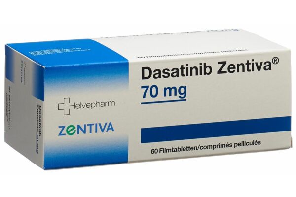 Dasatinib Zentiva cpr pell 70 mg 60 pce