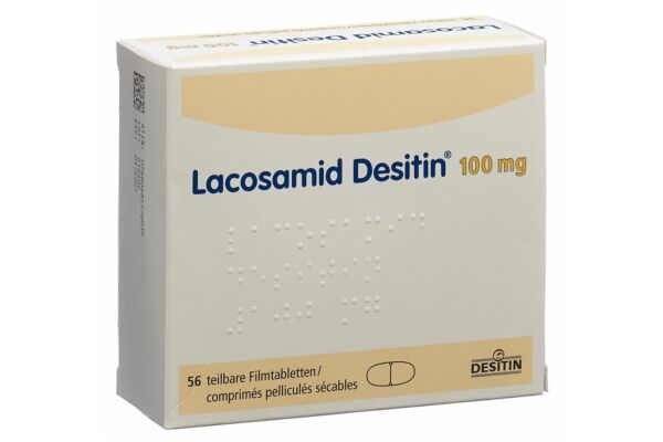 Lacosamid Desitin Filmtabl 100 mg 56 Stk