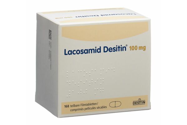 Lacosamid Desitin cpr pell 100 mg 168 pce